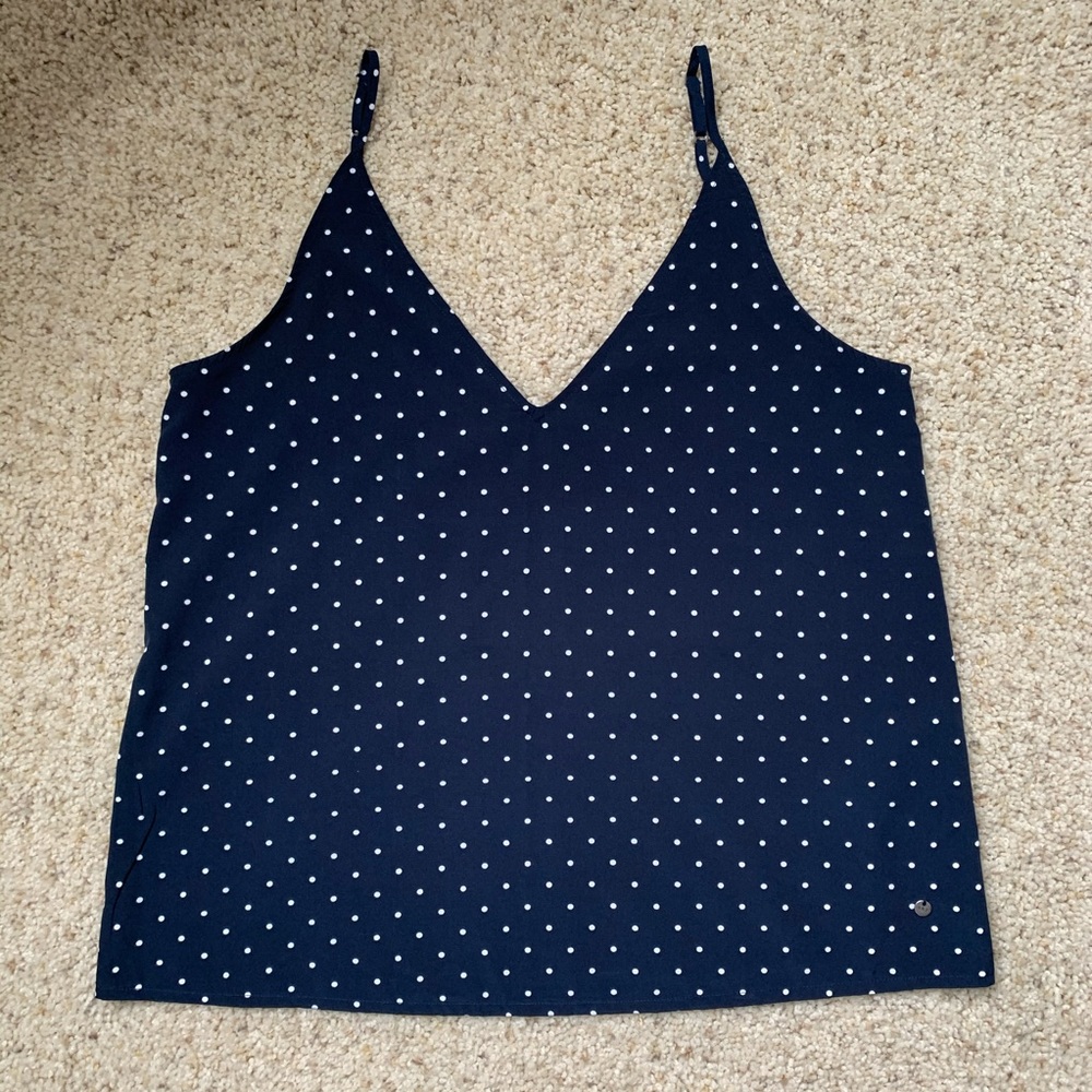 Abercrombie & Fitch polka dot tank top